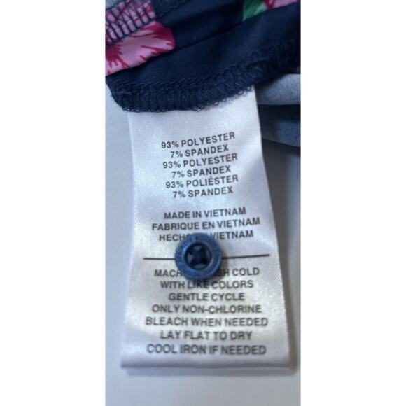 Birdie Bound Men’s Navy Floral Golf‎ Polo Size Small - Picture 5 of 5